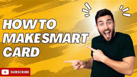 smart card printing|how to make smart card.